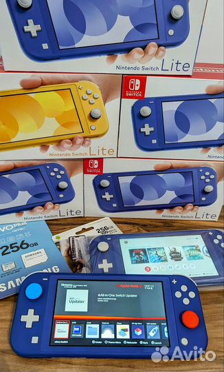 NEW Nintendo switch lite 256gb + 10000 игр