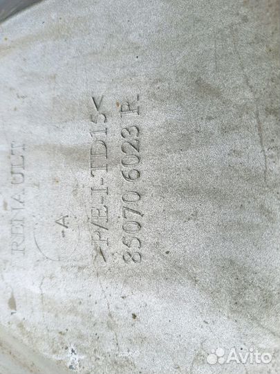 Накладка заднего бампера Duster ph2 (850706023r)