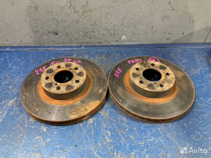 Диски комплект передние Subaru Forester SH/S12