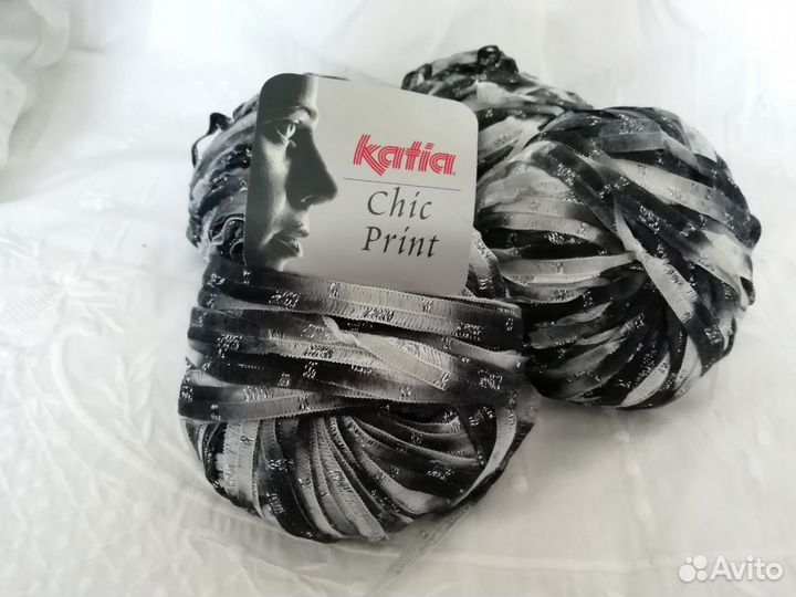 Пряжа нитки для вязания Katia Chic Print