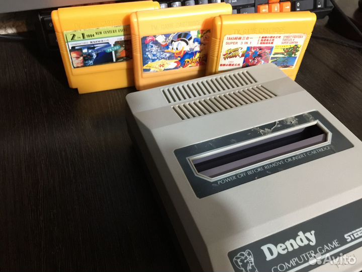 Dendy Classic Steepler и картриджи