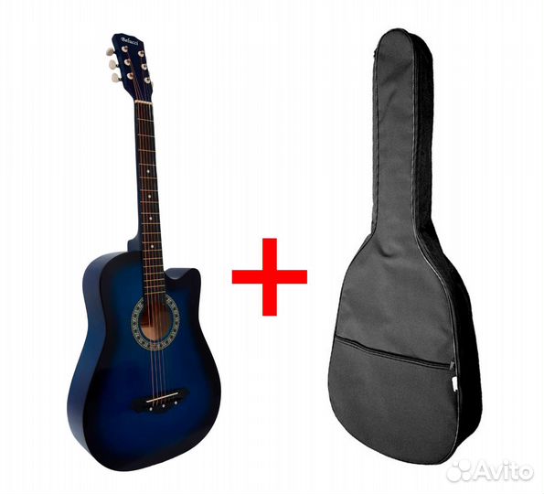 Гитара с чехлом