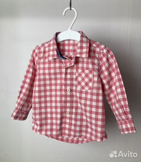 Фирменные вещи пакетом мальчику 74/80 hm zara