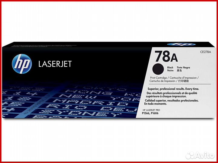 Картридж HP CE278A № 78A черный