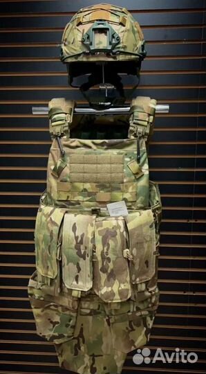 Комплект защиты Панцирь про с шлемом Бр2