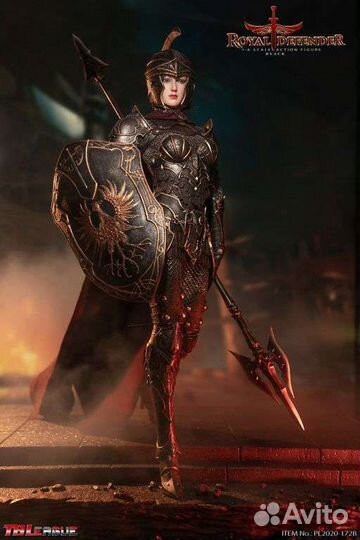 1/6 scale royal defender - black (PL2020-172B)