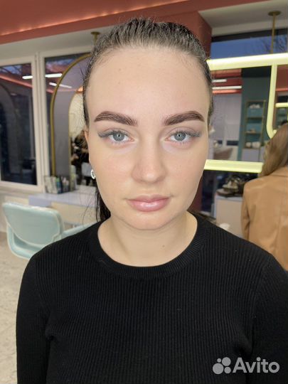 Оформление бровей, ламинирование ресниц