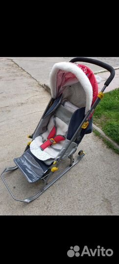 Коляска санки