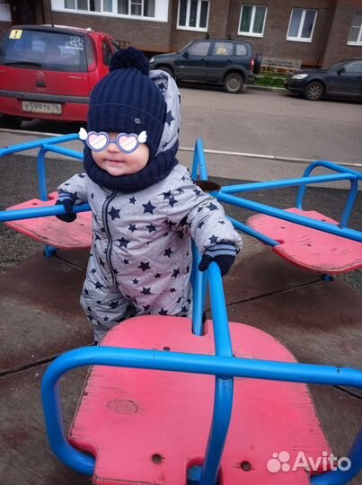 Комплект шапка и шарф, краги