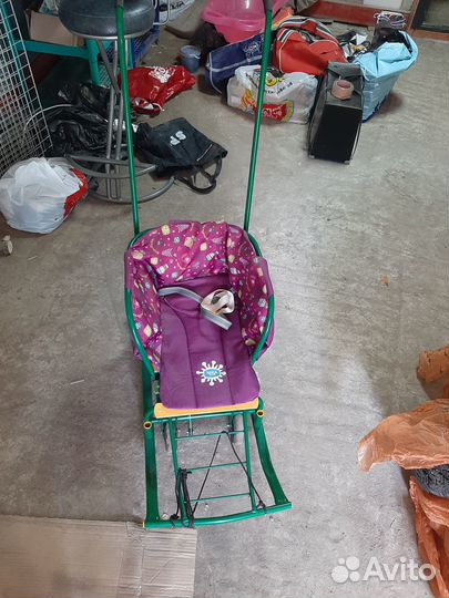 Сани с шасси