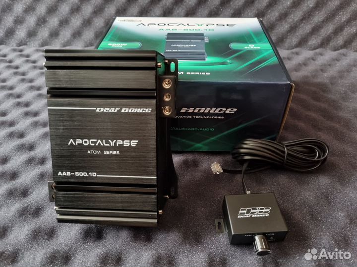 Новый усилитель моноблок Apocalypse AAB500.1D Atom