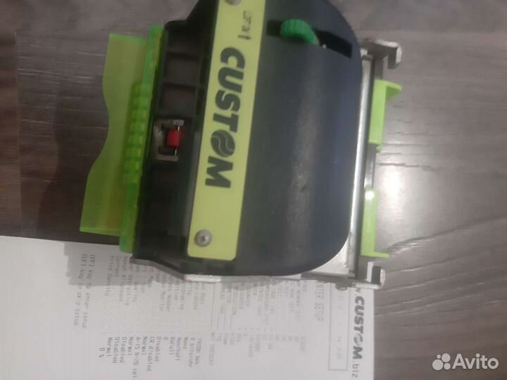 Принтер custom vkp 80 ll