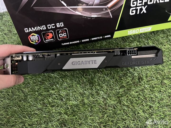 Игровая видеокарта GTX 1660 Super 3 кулера