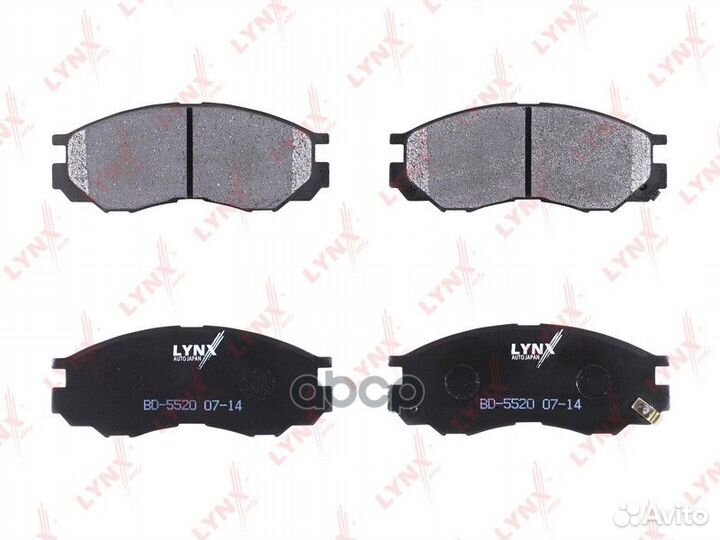 Колодки тормозные дисковые перед BD5520 LYN