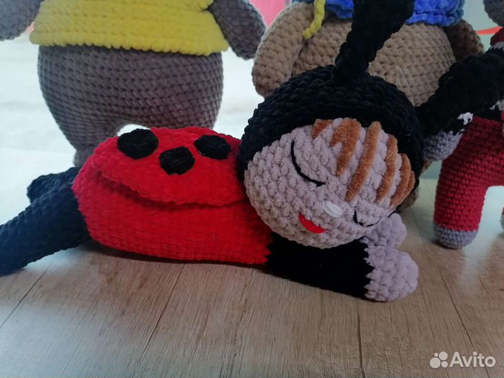 Вязанные игрушки ручной работы