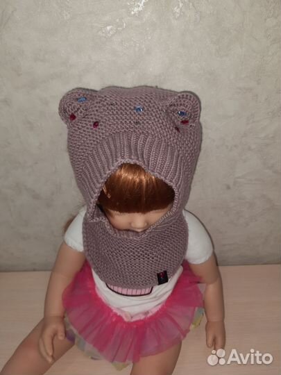 Шапочки зима, 48-50 размер