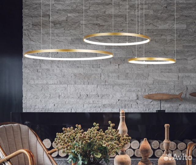Светодиодный светильник кольцо