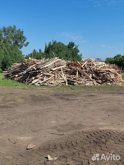 Дрова березовые срезка горбыль пиленные