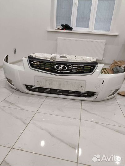 Передний бампер priora 2