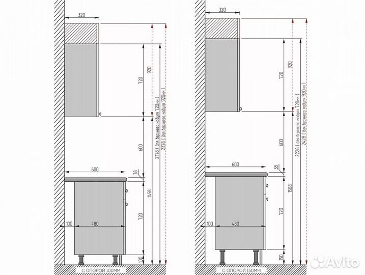 Кухонный гарнитур Сканди-03 Grey Softwood, Graphit