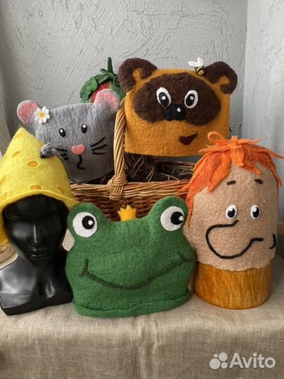 Шапка для бани и сауны