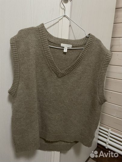 Жилетка школьная оверсайз