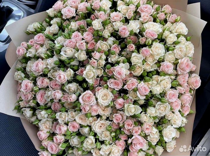 Кустовые розы с доставкой и гарантией