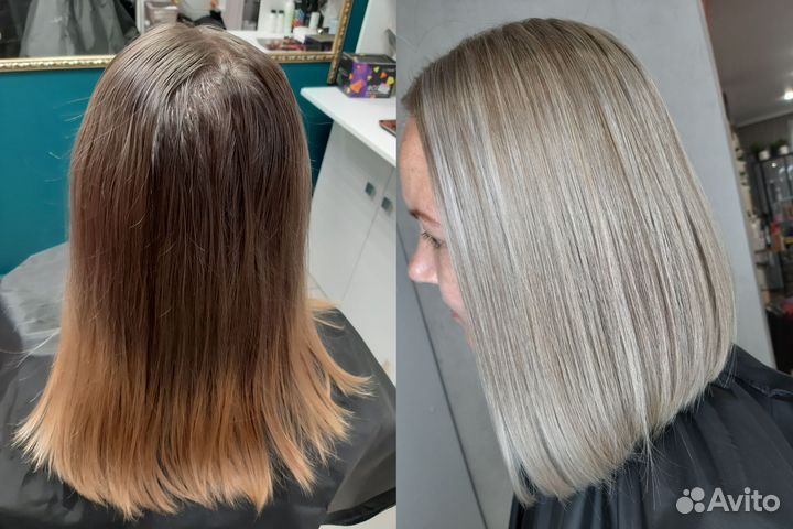 Окрашивание волос