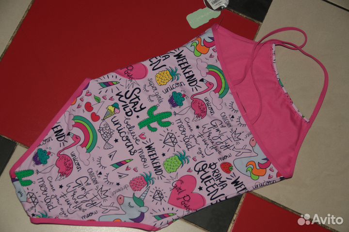 Купальник новый 11-12 слитный Threadgirl