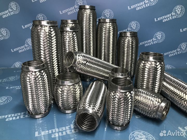 Гофра глушителя 43x150