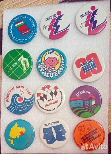 Советские значки 70х-80х годов, больше 1000шт. (6)