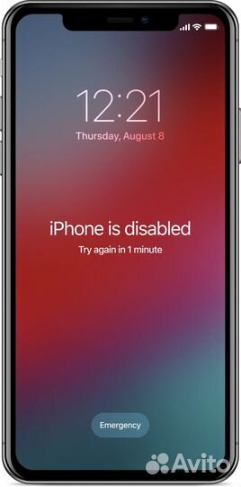Сброс пароля iPhone