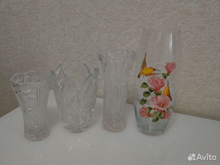 Хрустальная ваза