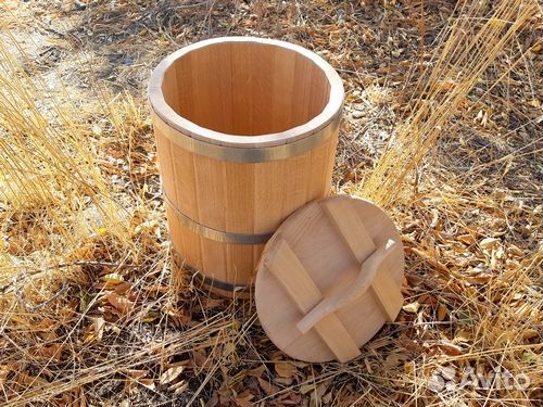 Кадка дубовая 50 литров