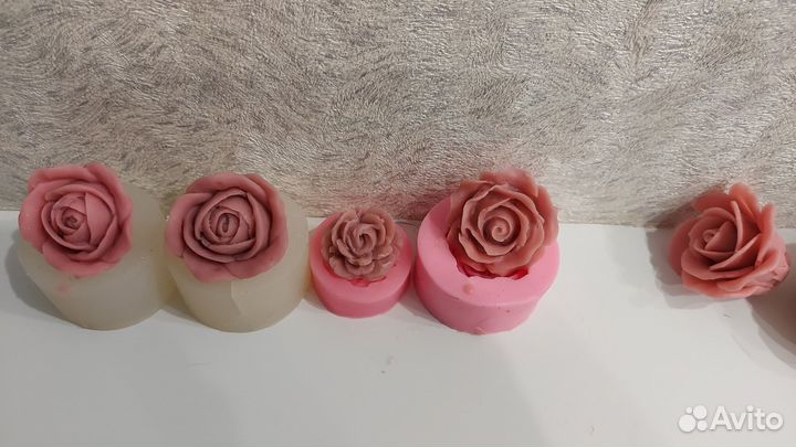 Формы силиконовые розы