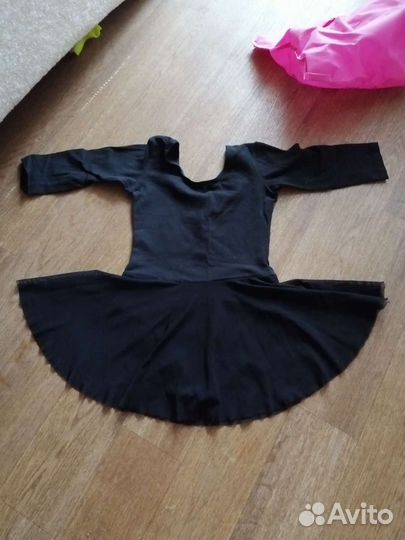 Купальник гимнастический с юбочкой