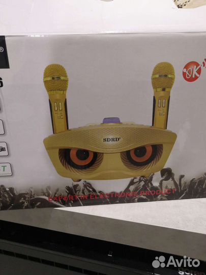 Караоке система sdrd SD-306 на два микрофона