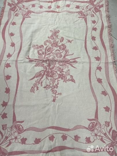 Скатерть винтажная плотная 160/120