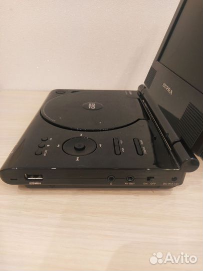 Портативный dvd плеер supra