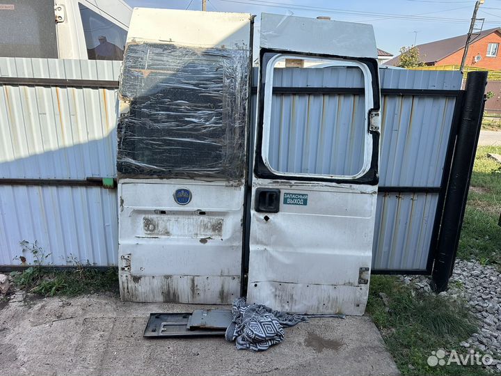 Двери задние fiat ducato