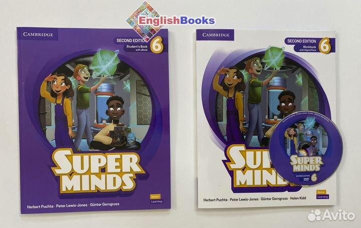 Super Minds 6 2ed (учебник,раб.тетрадь,диск)