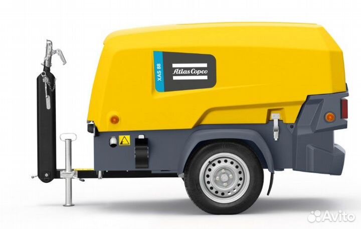 Дизельный компрессор Atlas Copco XAS 88 KD