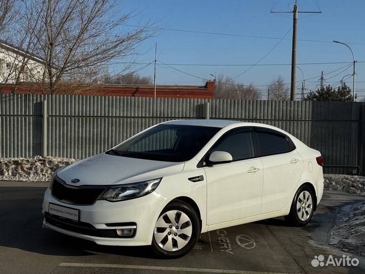 Kia Rio 1.6 МТ, 2016, 153 000 км