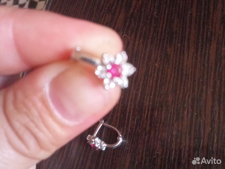 Серьги детские