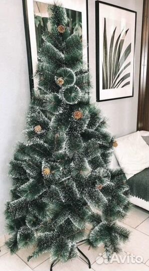 Елка искусственная. Сосна с эффектом инея