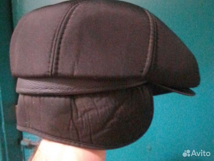 Мужская кепка всесезоная черная