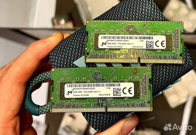 Оперативная память для ноутбука DDR4 16гб 8+8 купить в Москве ...
