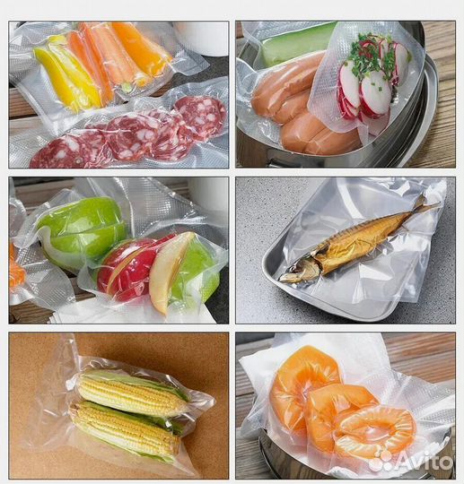 Прочные вакуумные пакеты для защиты продуктов