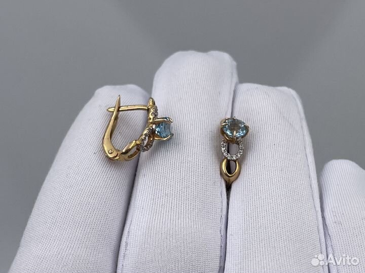 Золотые Серьги 585 пробы. Рассрочка