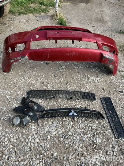 Бампер lancer 10